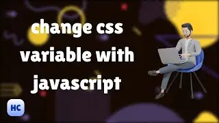 change css variable using java script