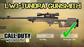 New LW3 Tundra Sniper Gunsmith & Gameplay in COD Mobile | Call of Duty Mobile