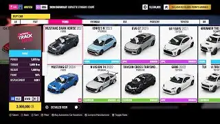 Forza Horizon 5 2024 - Series 36 Update (July Update) | FULL CAR LIST | ALL CARS