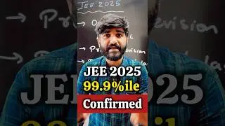 😱JEE Mains 100%ile😳 Confirmed✅ in 4 months🚀 #iit #jee #shorts #jee2025