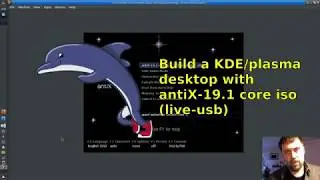 antiX-core 19.1 - create a kde plasma live-usb