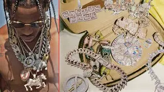 Travis Scott's Millionaire Jewelry Collection