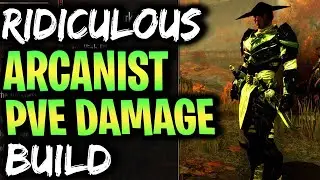 *CRAZY DAMAGE* ARCANIST BUILD for GROUP PvE CONTENT in ESO