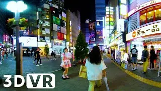 JAPAN VR180 VIDEO | SHINJUKU WALK