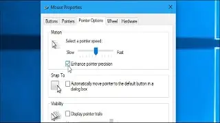 What Is “Enhance Pointer Precision” in Windows?