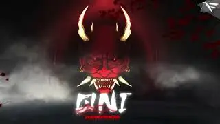 Japanese ONI Animated Twitch overlay and Alerts stream package for OBS & Streamlabs