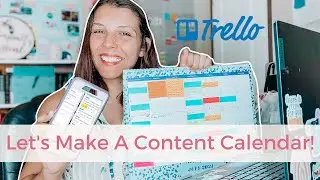 How To Create A Content Calendar With Trello | For Teacher Sellers | Content Organization