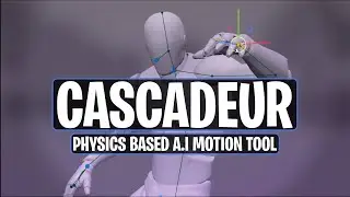 Cascadeur 1.0 - Free Fast Physically Based A.I Animation Tool!