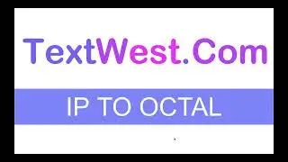 IP to Octal