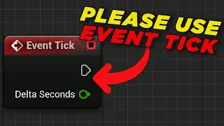 PLEASE use Event TICK