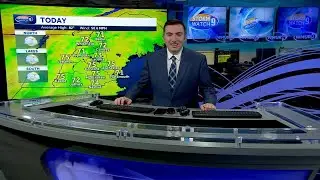 Video: Showers fade away, peaks of sunshine possible