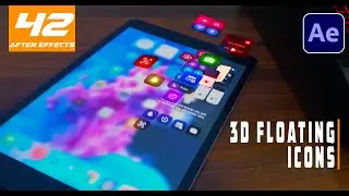 After Effects Class - 42 | Floating Icons After Effects Tutorial !