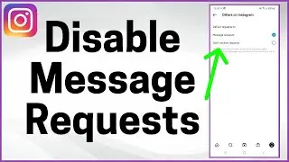 How to Disable Message Request on Instagram | Turn Off Message Requests Instagram App