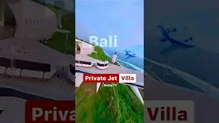 BALI 😎🛩💦 Private Jet Villa 