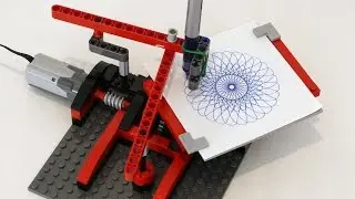 LEGO Drawing Machine (Spirograph)