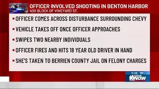 18-year-old injured in officer-involved shooting in Benton Harbor