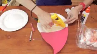 Santa's Face Preschool Crafts : Fun Crafts for Kids