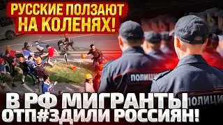 ⚡ТЫСЯЧА МИГРАНТОВ ЗАБЛОКИРОВАЛИ УЛИЦУ! МАССОВАЯ ДРАКА С РУССКИМИ! ПОЛИЦИЯ СЪЕБАЛАСЬ С МЕСТА!