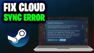 How To Fix Steam Cloud Sync Error (Very EASY!)