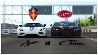 1600HP Bugatti CHIRON Super Sport 300+ VS 1600HP Koenigsegg AGERA | DRAG RACE