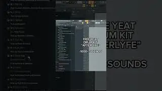 FREE DRUM KIT OUT NOW! On The Channel! #flstudio #producer #beatmaking #beatmaker #beats