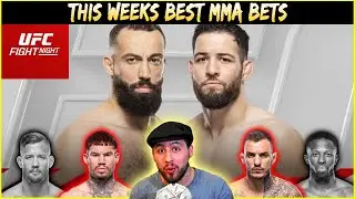 This Weeks Bets MMA - UFC Vegas 85 Betting Breakdown Dolidze vs Imavov | Lock of the Week