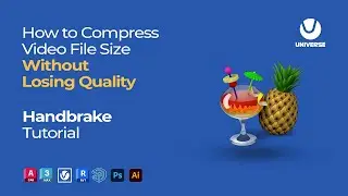 How to Compress  Video File Size Without Losing Quality I Handbrake Tutorial