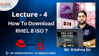 Lecture - 4: RHEL 8 ISO download || RHEL 8 downloading steps || Linux online classes
