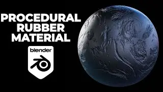 Rubber material in Blender