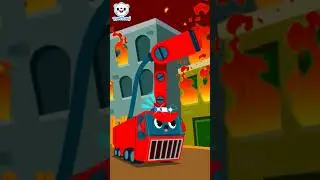 Wee-woo🚨 Wee-woo🚨 Here comes Tomtomi's Emergency Rescue Team!🚒 | Vehicle Song | Kids Song | TOMTOMI