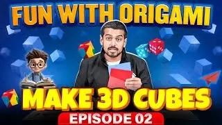 Art of 3-D Cubes Making! 💥 Origami Series