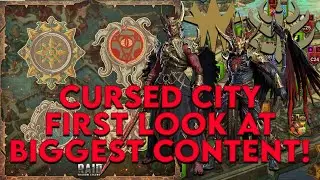 First Look at Cursed City! Double Bosses! Condition Stages! New OP Gear Sets | Raid: Shadow Legends