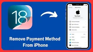 How to remove payment method on iPhone App Store