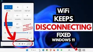 💥Fixed! WiFi Keeps Disconnecting Windows 11 - WiFi Issues Solved 2023