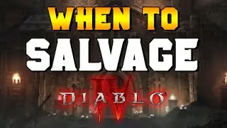 Should you Sell or Salvage Gear in Diablo 4?