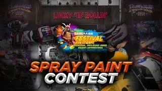 SPRAY PAINT CONTEST DI SAMURAIAN FESTIVAL 2024, JOGJA EXPO CENTER!
