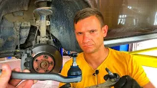 КОРОТКАЯ ЗАМЕНА РУЛЕВОГО НАКОНЕЧНИКА РЕНО ДАСТЕР, КАПТУР, АРКАНА, НИССАН ТЕРРАНО 
