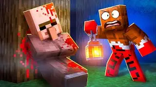 Что Случилось с Жителем в СТРАННОЙ ДЕРЕВНЕ в Майнкрафт? Minecraft