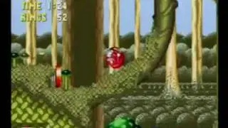 Sonic 3 & Knuckles Playthrough - Knuckles Part 9 (Mushroom Hill Zone, Act 2)