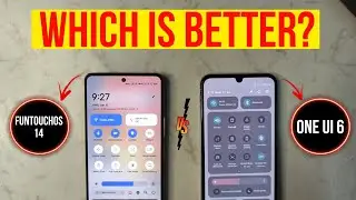 ONE UI 6 V/S FUNTOUCH 14 (Android 14) Detailed Comparison! Animations, UI, Features, & More ⚡ हिन्दी