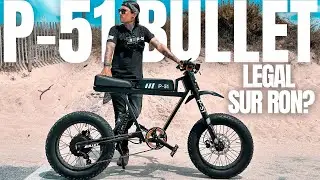 P-51 Bullet E-Bike Review & Test: STREET LEGAL Sur Ron Replacement = No More Cops!