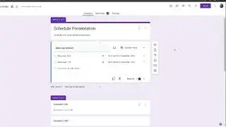 How do I create a scheduled appointment in Google Forms Choice Limiter ?