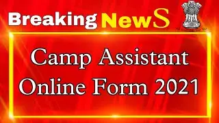 Camp Assistant Online Form 2021,UPPCL Camp Assistant Online Form 2021 