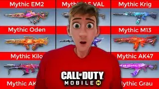 USING EVERY MYTHIC GUN in COD MOBILE 🤯 (LIVE)