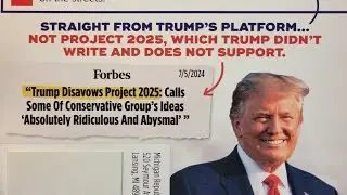 Анализ обещаний Трампа на выборах 2024. Загадочный “Проект 2025” #трамп