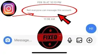 Risolto: non tutti possono inviare messaggi a questo account su Instagram 2024