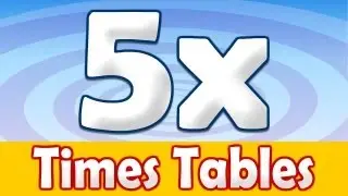 5 x Times Table Math Song