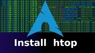 Arch Linux - Install Htop