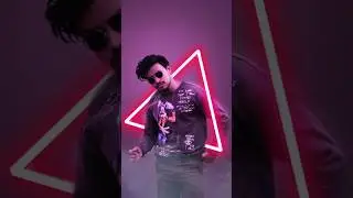 🌟Glowing Triangle Photo Editing 🤩📸#mrprinceshankar #viral #youtubeshorts #shorts