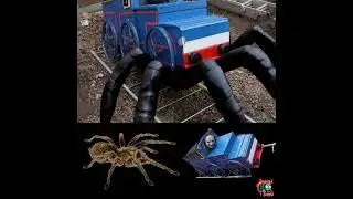 Guess The Monster - Scary Cursed Thomas Train SPIDER LEGS TRAIN CURSED IMAGES  